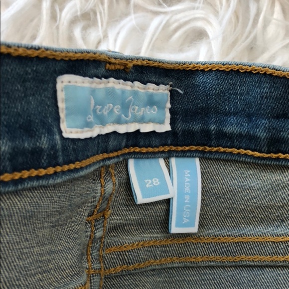 NEW • Draper James • Tootsie Skinny Jeans Blue 28 - Picture 3 of 5